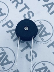 Puleggia da ponte singola su cuscinetto a sfere - diametro 9 mm.