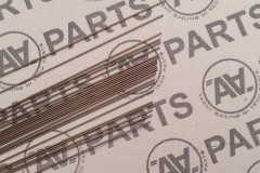 Cavetto acciaio inossidabile monofilo Ø 0,5 mm - 35 kg (77 lb) per ralinga fiocco - stirato meccanicamente e perfettamente diritto