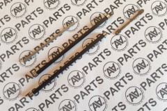 Crocette cilindriche fibra di carbonio - tubo 3x2mm