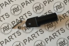 Terminale anteriore boma di randa per tubo in carbonio Ø 12