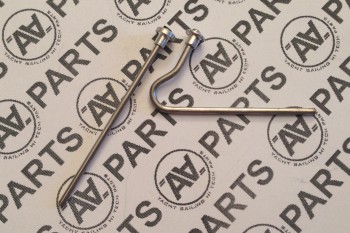 Pin per attacco pivot boma fiocco su cuscinetto a sfera Heavy Duty.