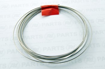 Cavetto acciaio inossidabile monofilo Ø 0,6 mm - 60 kg (131 lb) per sartiame d'albero