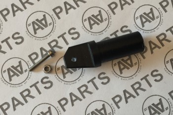 Terminale anteriore boma di randa per tubo in carbonio Ø 12