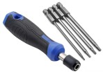 Set di chiavi Allen a cacciavite con manico
