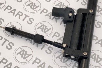 Trozza a geometria variabile in PA12 su cuscinetti a sfere per alberi da Ø11,1 mm - NGF Series