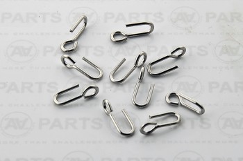 Gancio scotte in filo - versione a 90° filo 1,2 mm