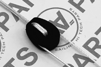 Puleggia singola su cuscinetto a sfere - diametro 9 mm.