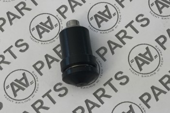 Piede d'albero maschio terminale conico su cuscinetto per swing rig - M - Ø14mm per albero Ø14mm - interno Ø 12mm