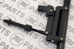 Trozza a geometria variabile in PA12 su cuscinetti a sfere per alberi da Ø11,1 mm - NGF Series