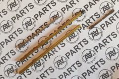 Crocette cilindriche ottone - tubo 3x2mm