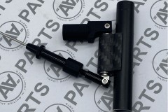 Trozza in carbonio su cuscinetti a sfere per alberi da Ø11,1 mm - Slim Line - NANO