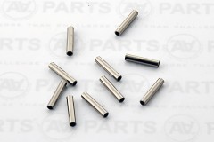 Tubetti fissaggio sartie - ottone cromato