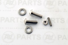 Kit viti per trozza a profilo variabile carbon system