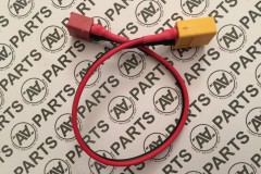 Prolunga batteria QuickWinch -  Deans TPlug F+XT60 M