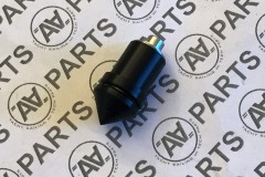 Piede d'albero maschio terminale conico su cuscinetto per swing rig - M - Ø14mm per albero Ø14mm - interno Ø 12mm - A punta