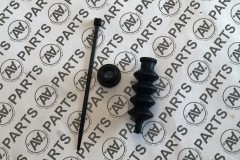 Kit soffietto uscita comando timone per asse Ø 1,5/2 mm - con boccola