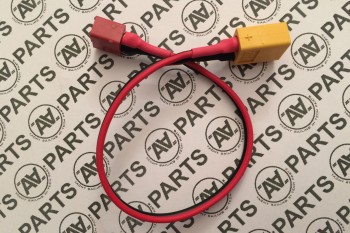 Prolunga batteria QuickWinch -  Deans TPlug F+XT60 M