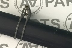 Attacco bugna regolabile - specifico per boma con profilo a goccia