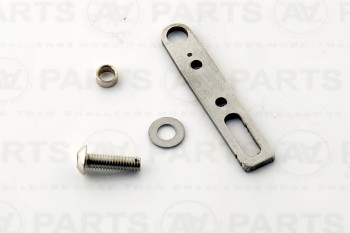 Terminale anteriore boma di randa per profilo custom - montaggio con trozza senza cuscinetti - carbon system
