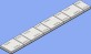 Peso correttore a strip